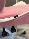 Fotel obrotowy gamingowy ENZO XL PINK + WHITE ALCANTARA ICE