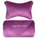 Fotel obrotowy gamingowy ENZO XL PURPLE ALCANTARA II GATUNEK