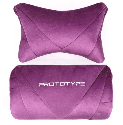 Fotel obrotowy gamingowy ENZO XL PURPLE ALCANTARA OUTLET
