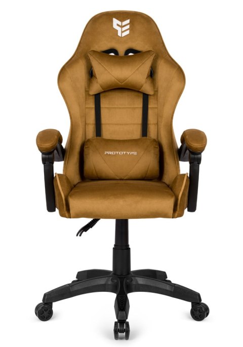 Fotel obrotowy gamingowy ENZO XL SAND ALCANTARA