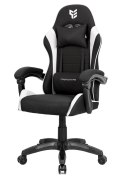 Fotel obrotowy gamingowy ENZO XL WHITE FABRIC