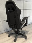 Fotel obrotowy gamingowy ENZO XL WHITE FABRIC