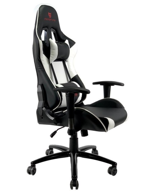 Fotel obrotowy gamingowy GTR WHITE PRO-XL