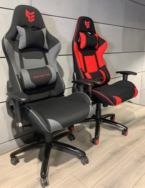 Fotel obrotowy gamingowy GTS GREY PRO-XL