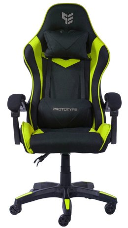 Fotel obrotowy gamingowy HERO GREEN FABRIC