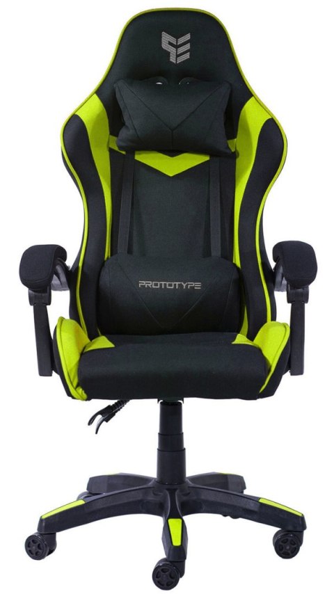 Fotel obrotowy gamingowy HERO GREEN FABRIC