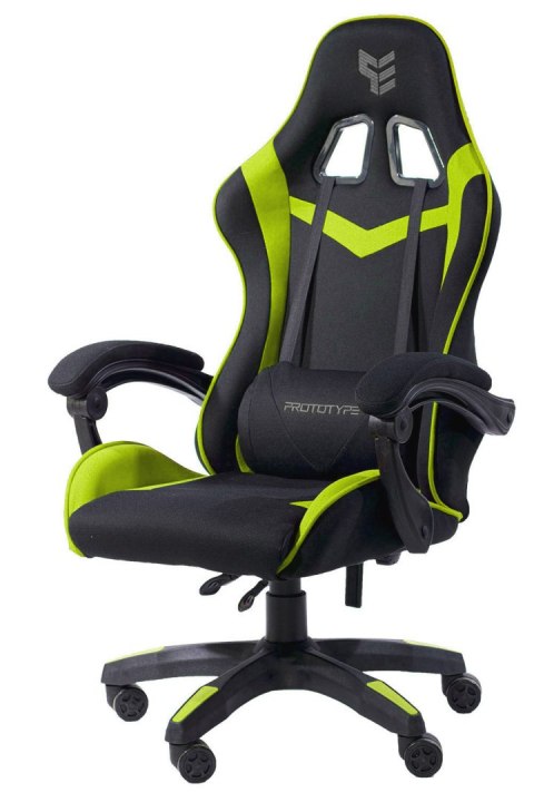 Fotel obrotowy gamingowy HERO GREEN FABRIC