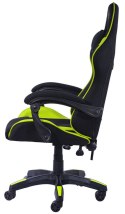 Fotel obrotowy gamingowy HERO GREEN FABRIC