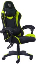 Fotel obrotowy gamingowy HERO GREEN FABRIC