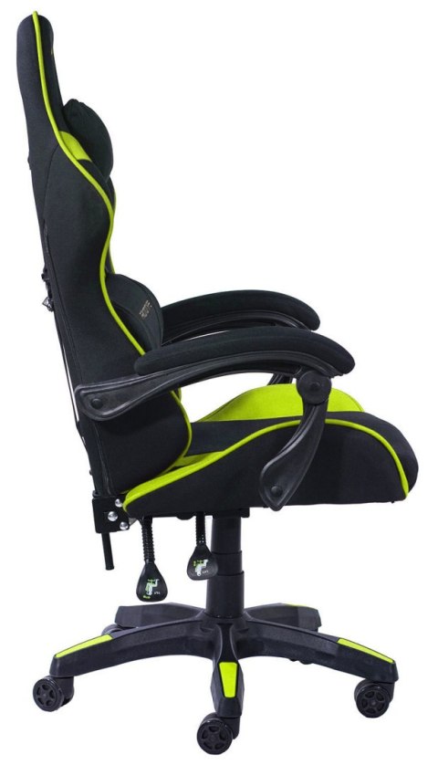 Fotel obrotowy gamingowy HERO GREEN FABRIC