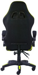 Fotel obrotowy gamingowy HERO GREEN FABRIC