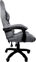 Fotel obrotowy gamingowy HERO GREY STONE FABRIC