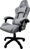 Fotel obrotowy gamingowy HERO GREY STONE FABRIC