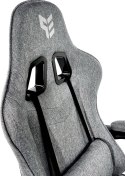 Fotel obrotowy gamingowy HERO GREY STONE FABRIC
