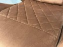Fotel obrotowy gamingowy XL POKER PRO BROWN ALCANTARA