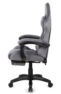 Fotel obrotowy gamingowy XL POKER PRO GREY ALCANTARA