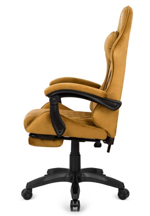 Fotel obrotowy gamingowy XL POKER PRO SAND ALCANTARA