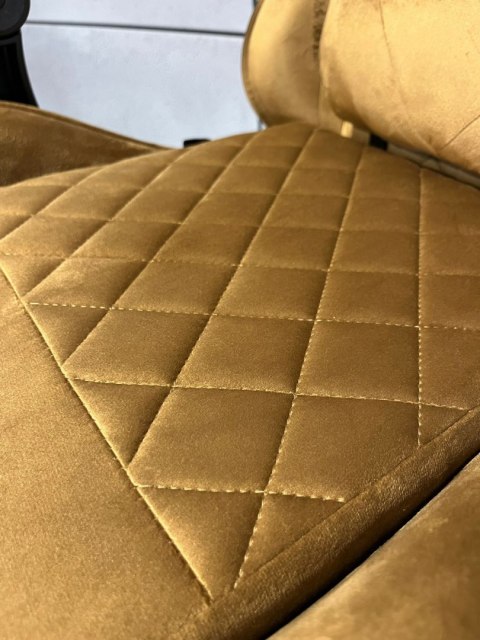 Fotel obrotowy gamingowy XL POKER PRO SAND ALCANTARA