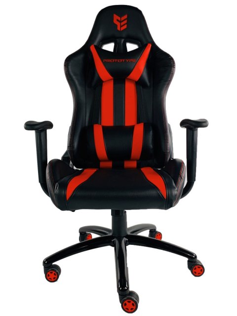 Fotel obrotowy gamingowy WARRIOR RED PRO-XL II GATUNEK