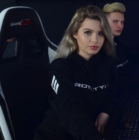 Fotel obrotowy gamingowy WARRIOR RED PRO-XL II GATUNEK