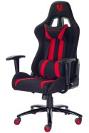 Fotel obrotowy gamingowy WARRIOR RED PRO-XL OUTLET