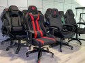 Fotel obrotowy gamingowy WARRIOR RED PRO-XL
