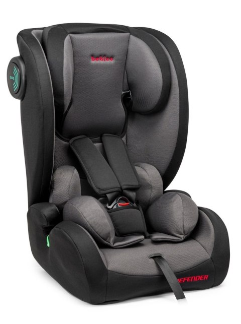 Fotelik samochodowy Bebico DEFENDER GREY i-Size 76-150 cm wzrostu (9-36kg)