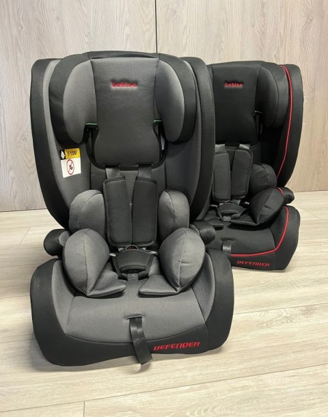 Fotelik samochodowy Bebico DEFENDER GREY i-Size 76-150 cm wzrostu (9-36kg)