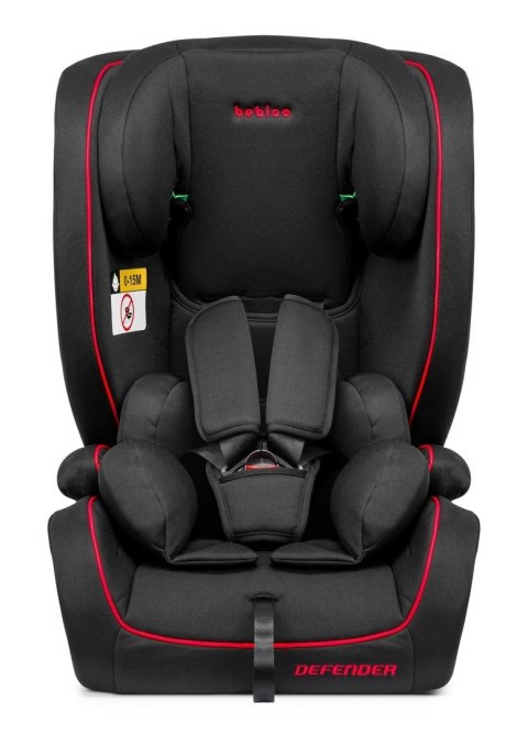 Fotelik samochodowy Bebico DEFENDER RED i-Size 76-150 cm wzrostu (9-36kg)