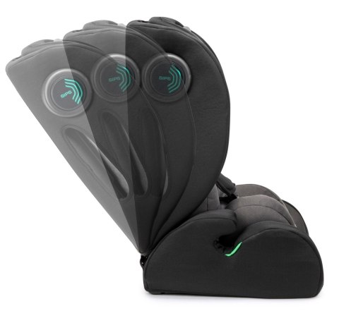 Fotelik samochodowy Bebico DEFENDER RED i-Size 76-150 cm wzrostu (9-36kg)