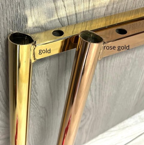 Krzesła tapicerowane BORGO VELVET ROSE GOLD zestaw 4 sztuk kolory do wyboru