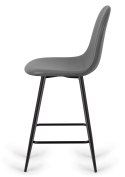 Krzesło barowe AVA GREY PU hoker BAR