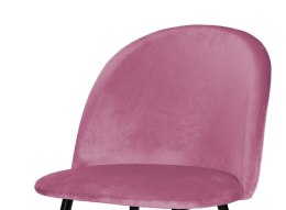 Krzesło barowe GLAM BAR VELVET NICE hoker