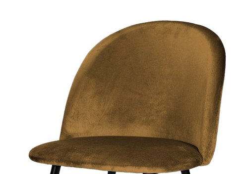 Krzesło barowe GLORIA SMILE VELVET NICE hoker BAR