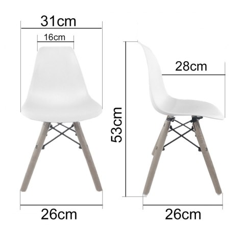 Krzesło dziecięce BAMBINO ORANGE II GATUNEK