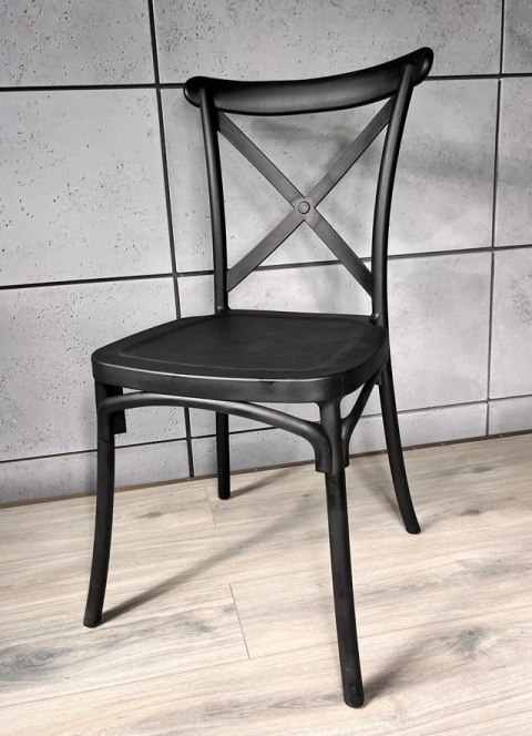 Krzesło klasyczne PIANO BLACK