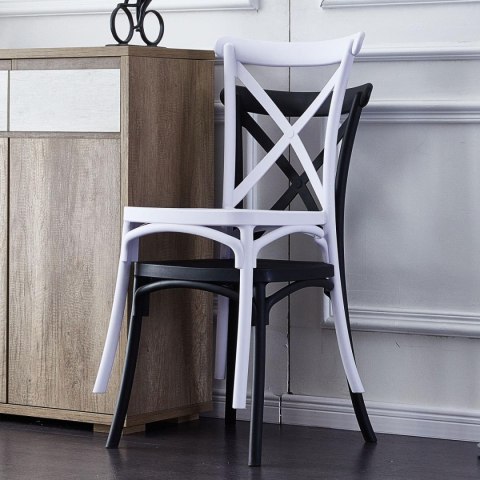 Krzesło klasyczne PIANO BLACK