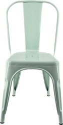 Krzesło metalowe loft CORSICA MINT