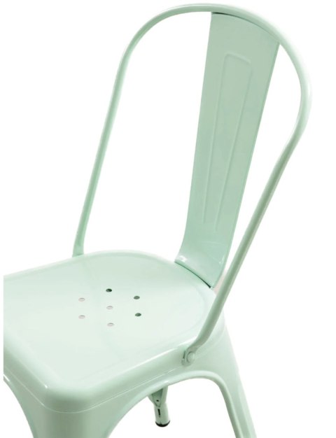 Krzesło metalowe loft CORSICA MINT