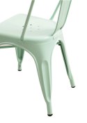 Krzesło metalowe loft CORSICA MINT