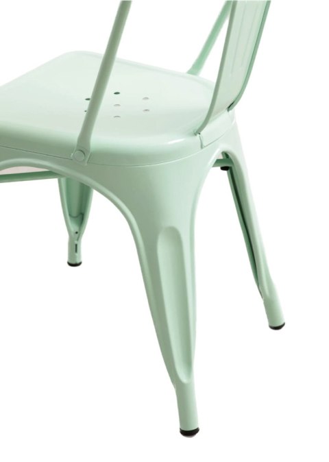 Krzesło metalowe loft CORSICA MINT