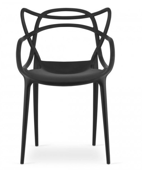 Krzesło nowoczesne SIMON ART BLACK