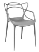 Krzesło nowoczesne SIMON ART GREY