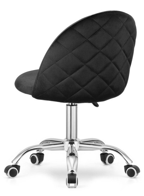 Krzesło obrotowe GLORIA OFFICE BLACK VELVET