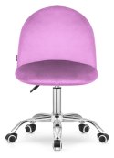 Krzesło obrotowe GLORIA OFFICE VIOLET VELVET