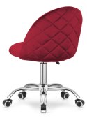 Krzesło obrotowe GLORIA OFFICE WINE VELVET