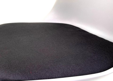 Krzesło obrotowe MONZA OFFICE GREY + BLACK FABRIC II