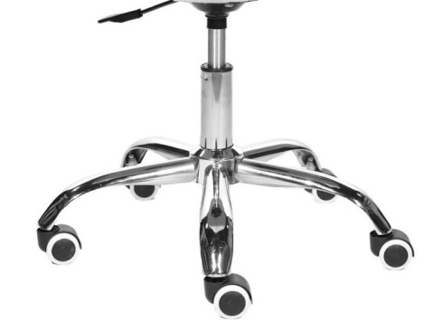 Krzesło obrotowe MONZA OFFICE GREY + BLACK FABRIC II