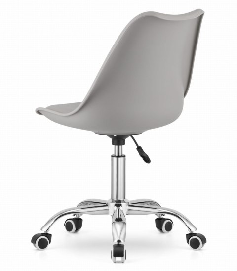 Krzesło obrotowe MONZA OFFICE LIGHT GREY PU