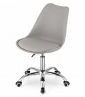 Krzesło obrotowe MONZA OFFICE LIGHT GREY PU